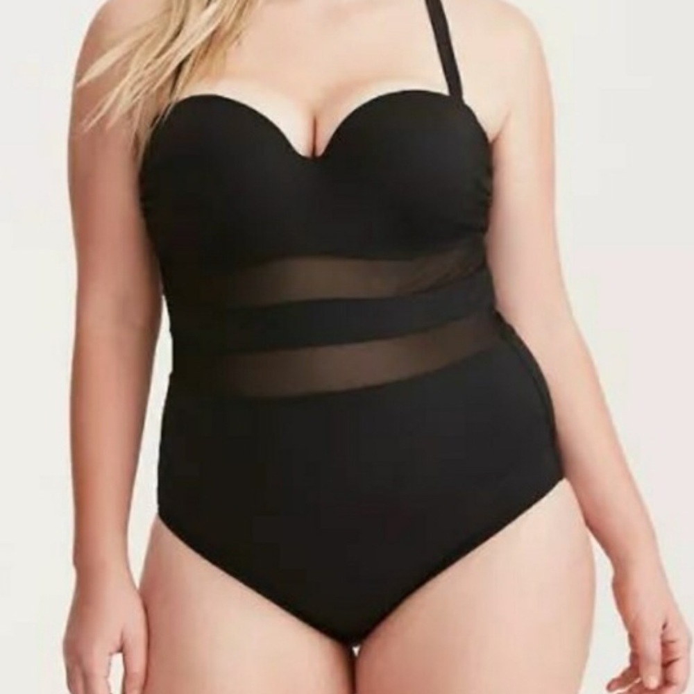 Torrid black swimsuit